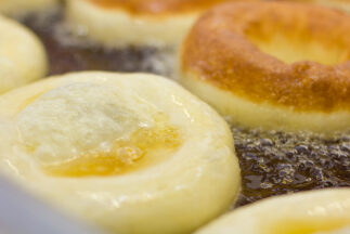 Bauernkrapfen in Fett