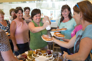 Bauernkrapfen Verkostung