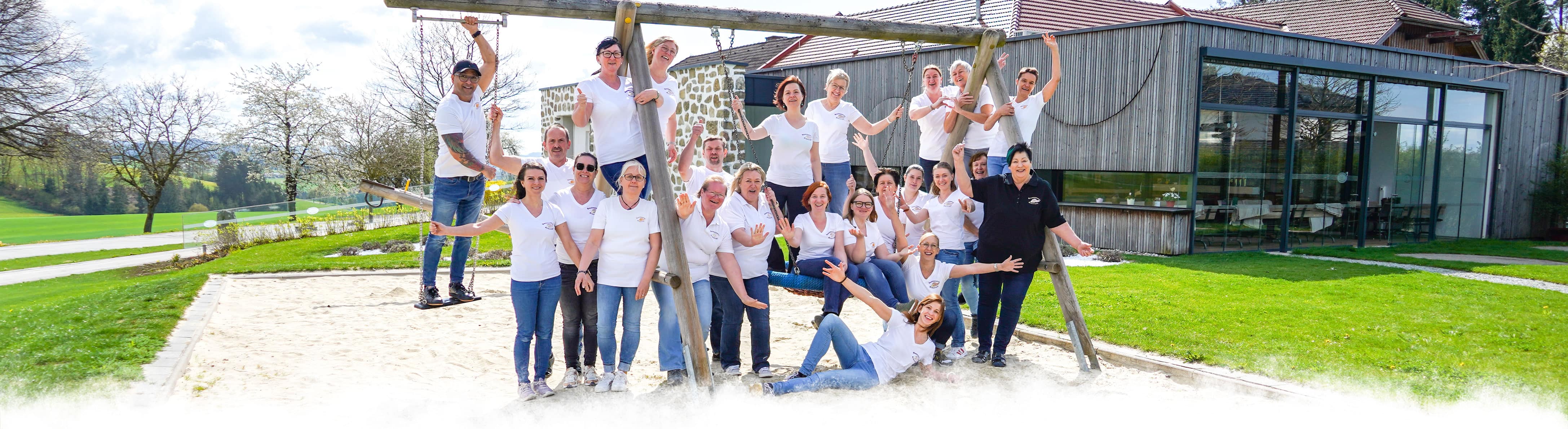 Bauernkrapfen-Schleiferei Gruppenfoto