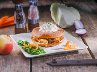 Der Zerfezte mit pulled Pork