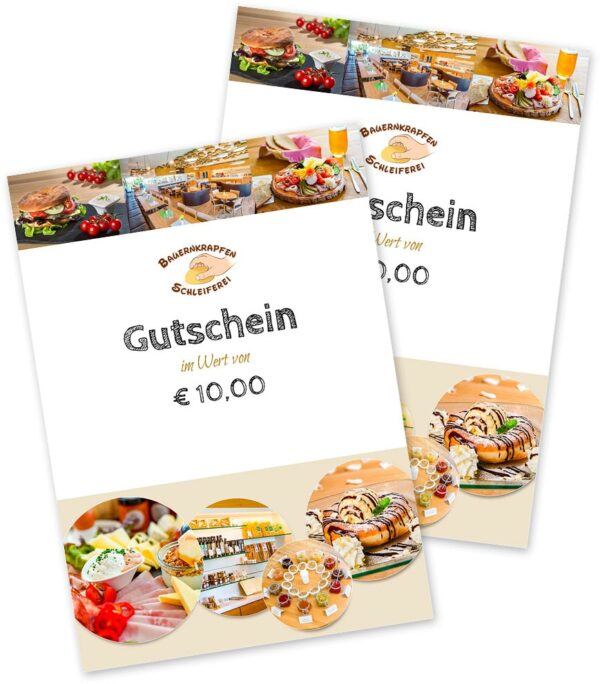 Gutschein schenken