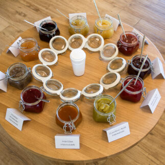 Marmeladen verkosten